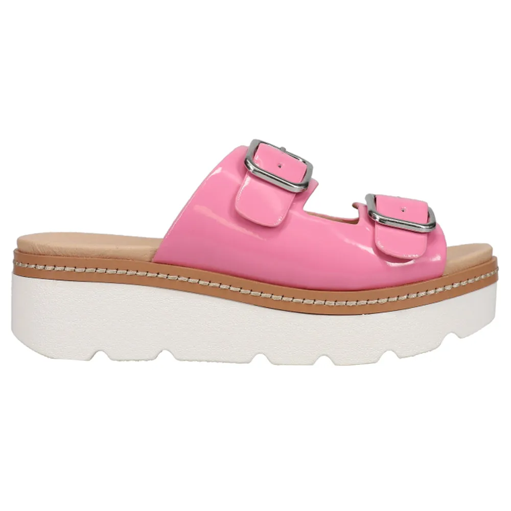 Surfs Up Platform Slide Sandals sold by Shoebacca