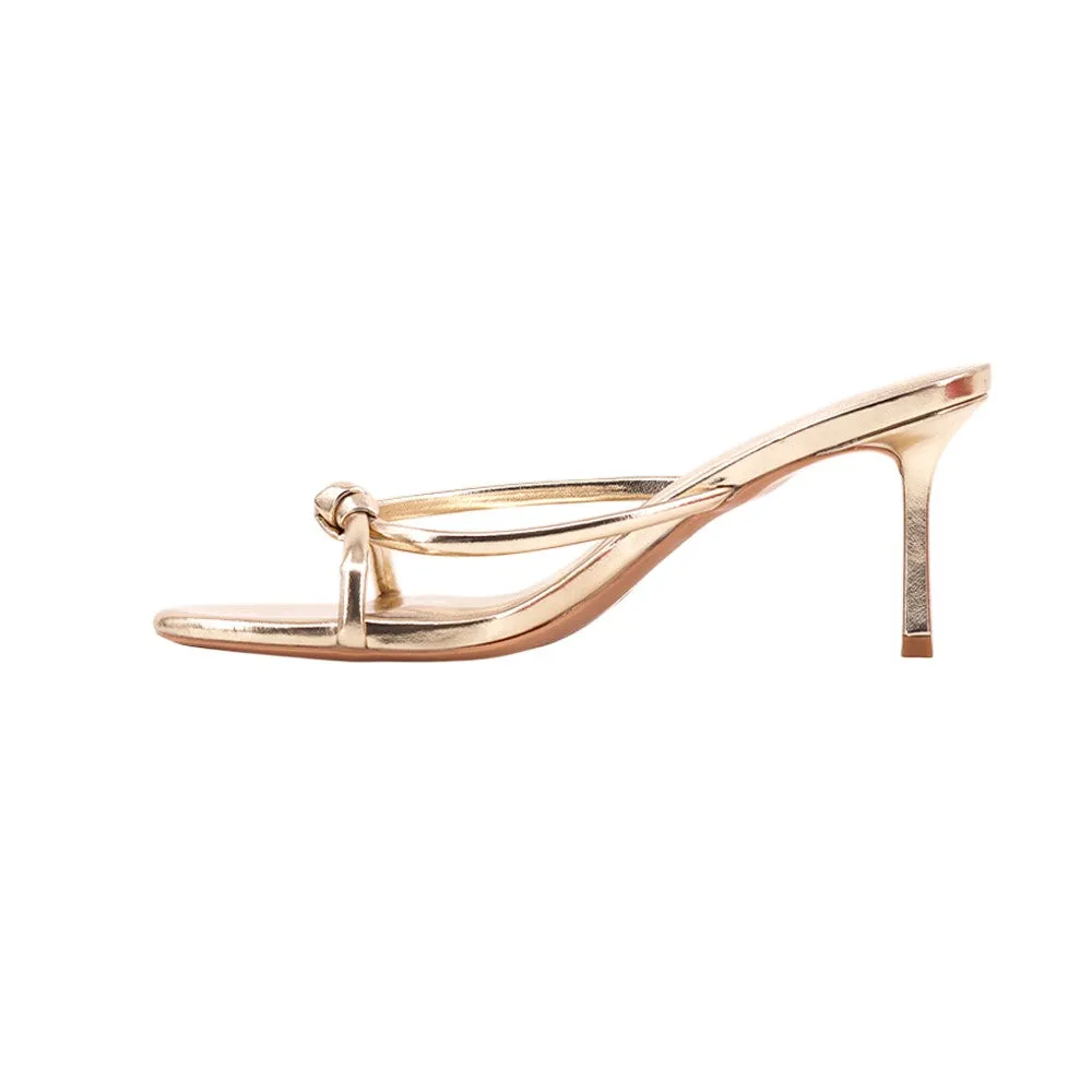 Heidi Heel Metallic Evening Sandals sold by Shoebacca product image thumbnail 3