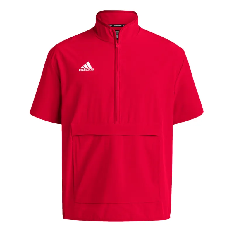 Coach Short Sleeve 1/4 Quarter Zip Pullover made by Adidas
