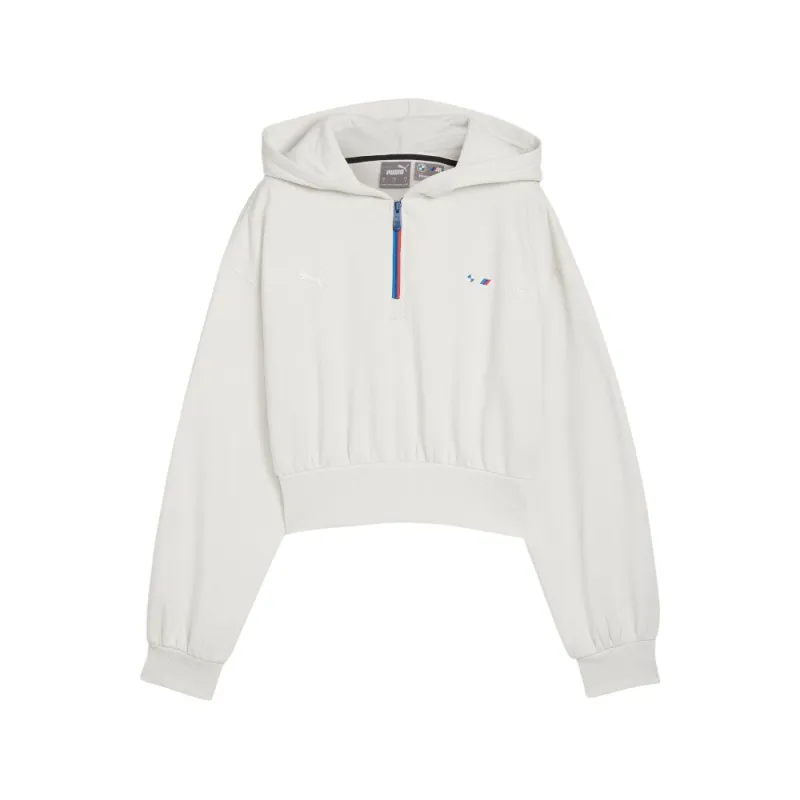 BMW MMS Quarter Zip Pullover Hoodie made by Puma