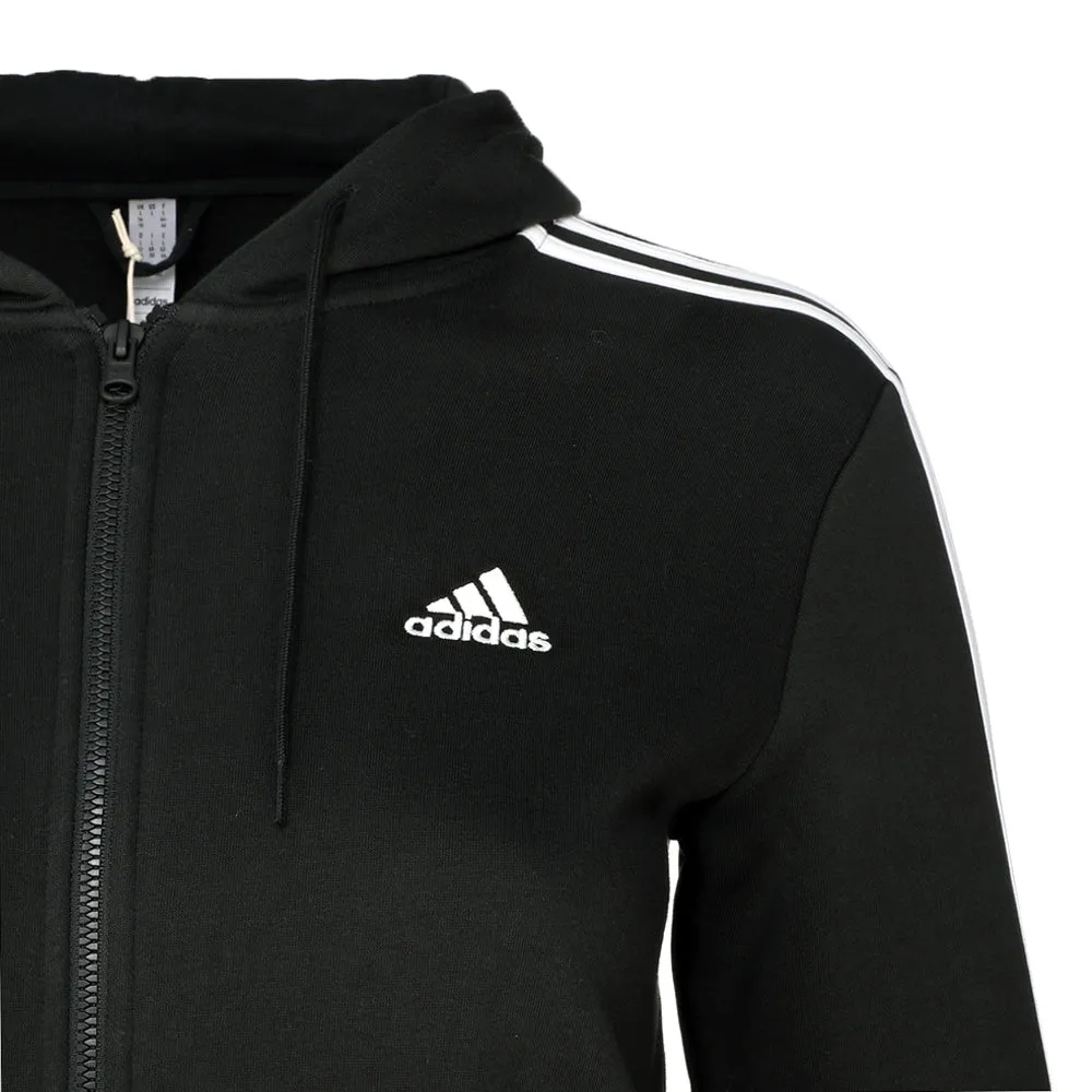 Essentials 3-Stripes Full Zip Hoodie sold by Shoebacca product image thumbnail 3