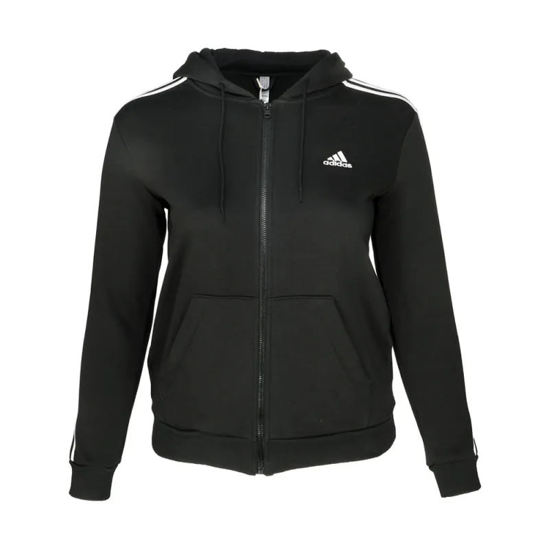 Essentials 3-Stripes Full Zip Hoodie sold by Shoebacca