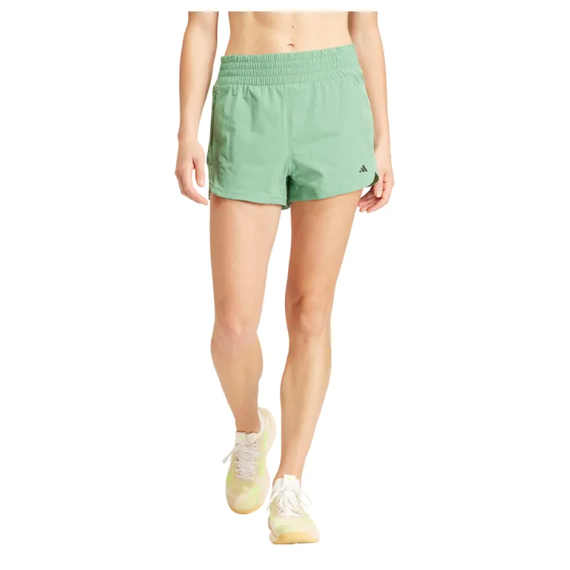 Pacer Stretch-Woven Zipper Pocket Lux Shorts sold by Shoebacca
