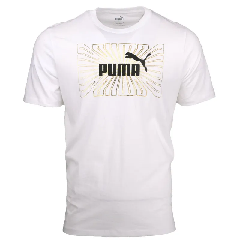 Graphics Foil Crew Neck Short Sleeve T-Shirt sold by Shoebacca