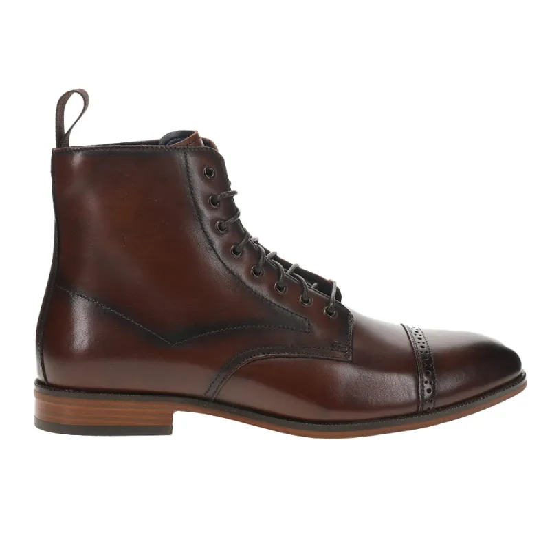 Henry Cap Toe Lace Up Boots sold by Shoebacca