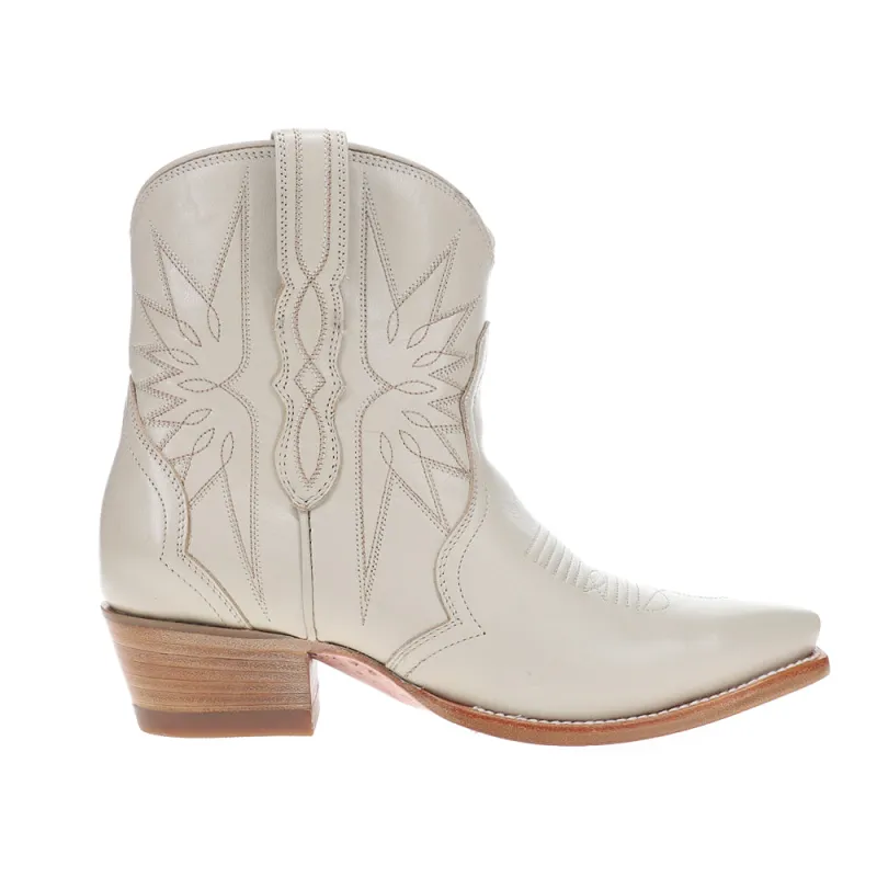 The Lynn Snip Toe Cowboy Booties sold by Shoebacca