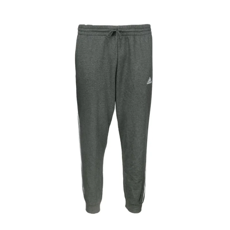 Essentials Fleece 3-Stripes Tapered Cuff Joggers sold by Shoebacca