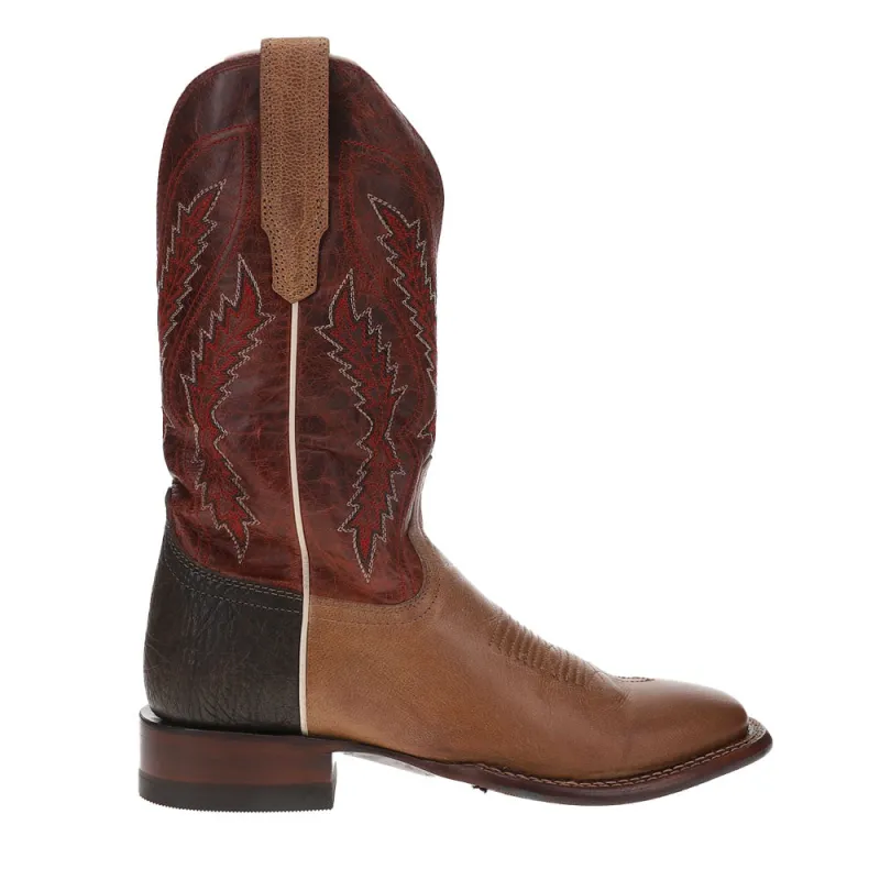 The Doc Frontier Square Toe Cowboy Boots sold by Shoebacca