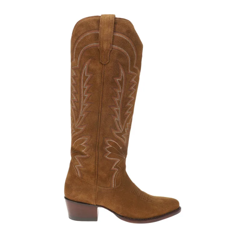 The Abby Round Toe Cowboy Boots sold by Shoebacca