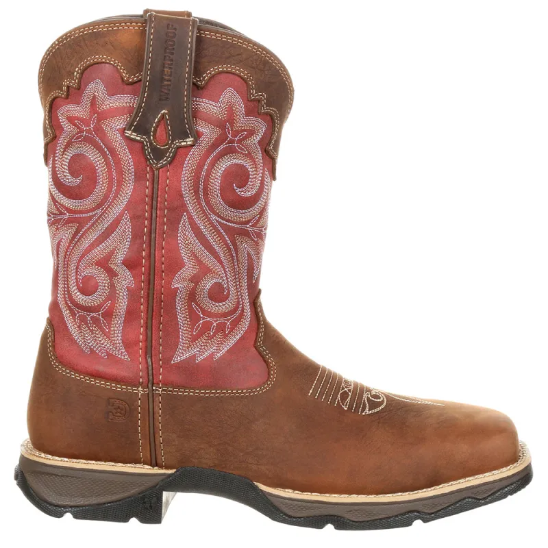 Lady Rebel 10 Inch Waterproof Composite Toe Work Boots made by Durango