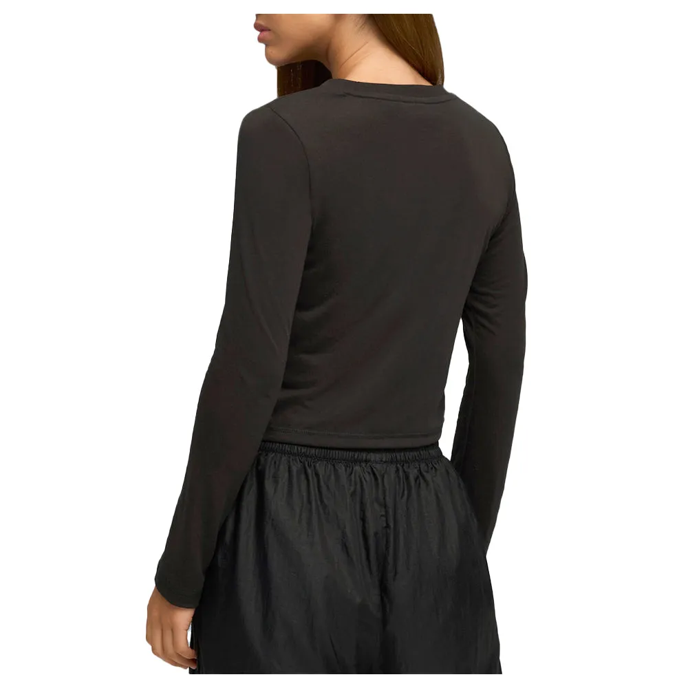 PUMA X ROSE Slim Crew Neck Long Sleeve Pullover Shirt sold by Shoebacca product image thumbnail 3