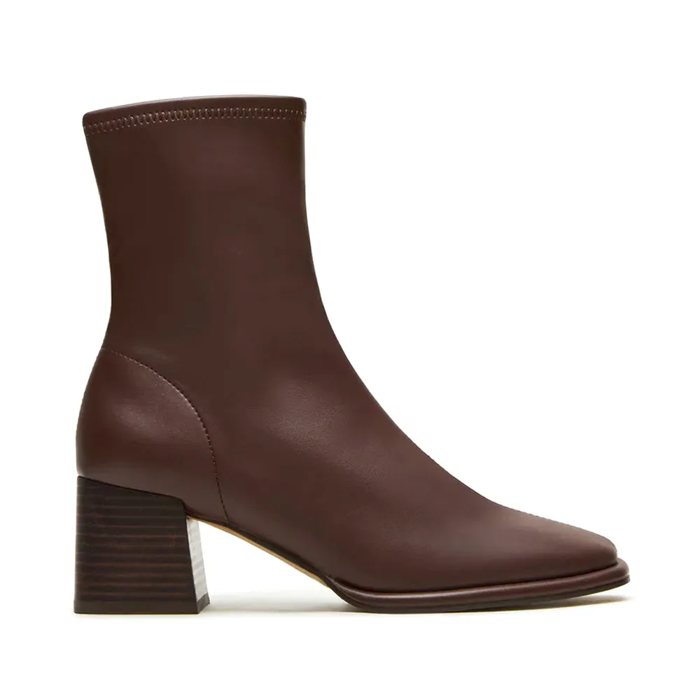 Pammy Square Toe Zippered Boots sold by Shoebacca