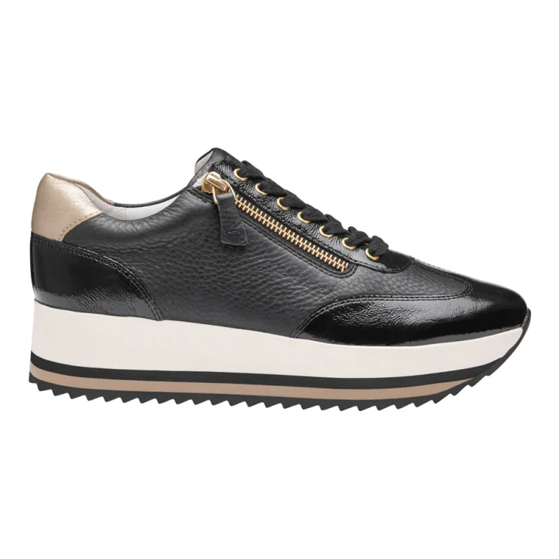 Gracie Side-Zip Lace Up Sneakers made by Johnston & Murphy