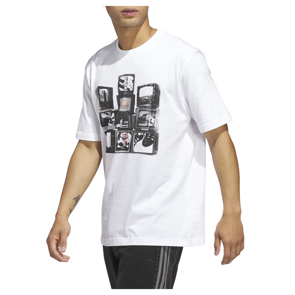 Vintage TV Graphic Crew Neck Short Sleeve T-Shirt sold by Shoebacca product image thumbnail 3