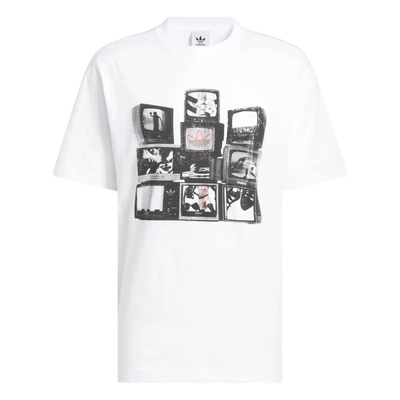 Vintage TV Graphic Crew Neck Short Sleeve T-Shirt sold by Shoebacca