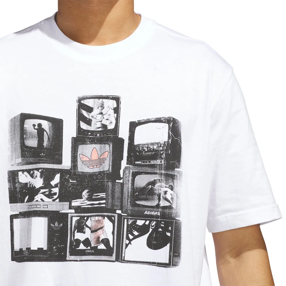 Vintage TV Graphic Crew Neck Short Sleeve T-Shirt sold by Shoebacca product image thumbnail 5