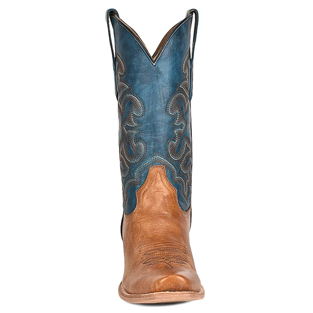 Embroidered Horseman Snip Toe Pull On Cowboy Boots sold by Shoebacca product image thumbnail 3