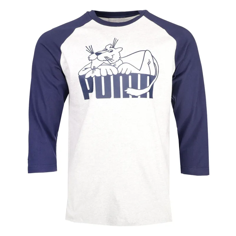 Graphic Crew Neck 3/4 Sleeve T-Shirt X Noah sold by Shoebacca