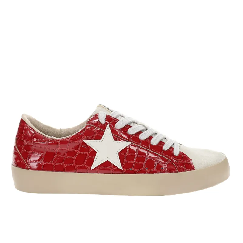 Paula Croc Lace Up Sneakers sold by Shoebacca