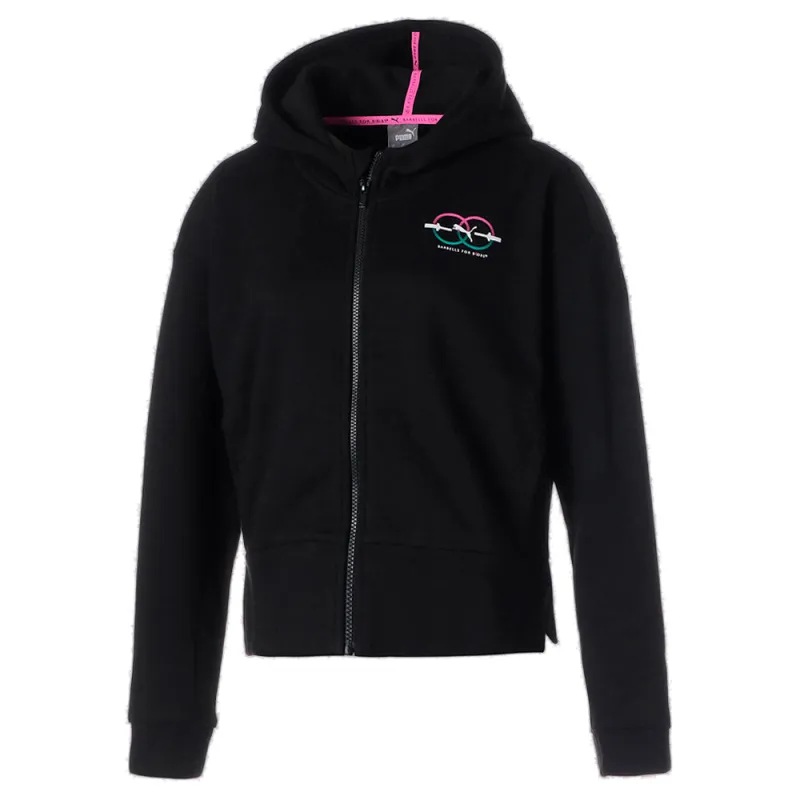 PUMA X BARBELLS FOR BOOBS Training Full Zip Hoodie made by Puma