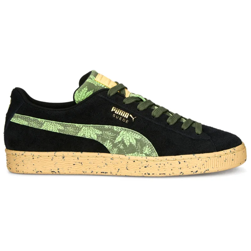 Suede Gentle Jungle Lace Up Sneakers made by Puma