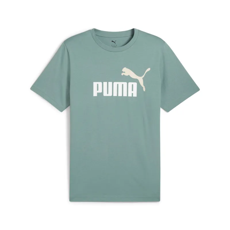 Essentials 2 Color Logo Crew Neck Short Sleeve T-Shirt made by Puma