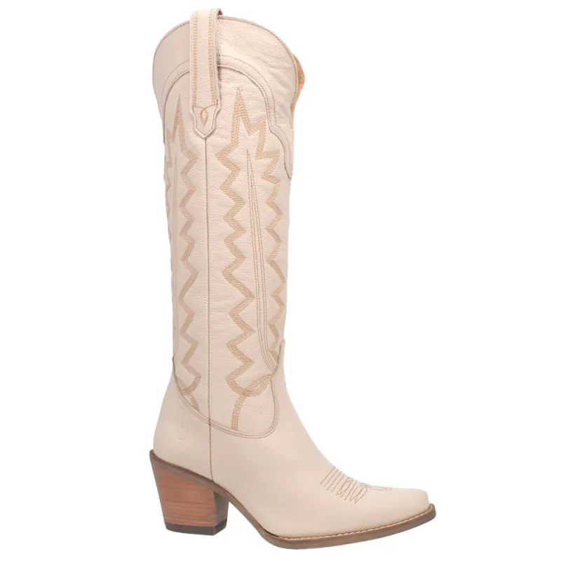 High Cotton Embroidery Snip Toe Cowboy Boots made by dingo