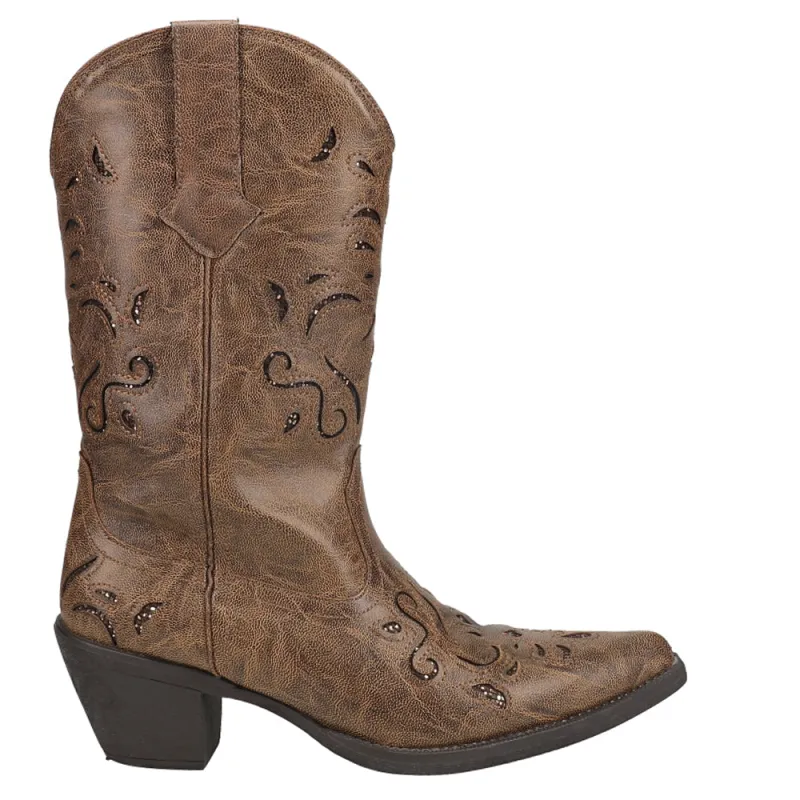 Chloe Snip Toe Cowboy Boots sold by Shoebacca
