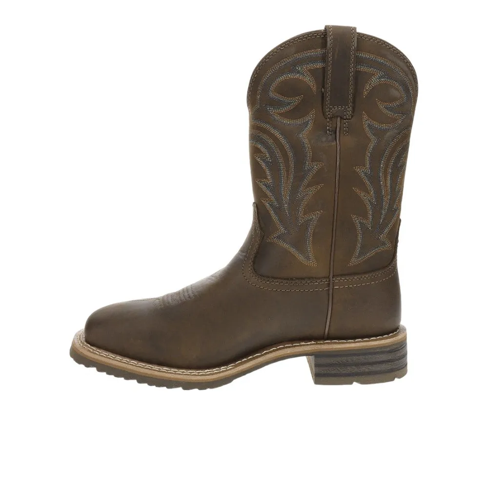 Hybrid Ranchero Embroidered Square Toe Pull On Cowboy Boots sold by Shoebacca product image thumbnail 3