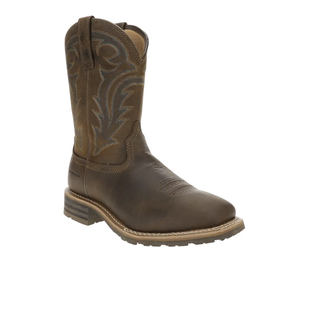 Hybrid Ranchero Embroidered Square Toe Pull On Cowboy Boots sold by Shoebacca product image thumbnail 2
