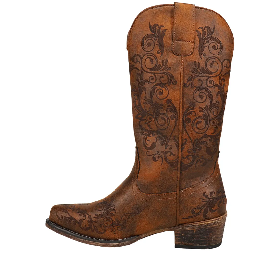 Tall Stuff Snip Toe Cowboy Boots sold by Shoebacca product image thumbnail 3