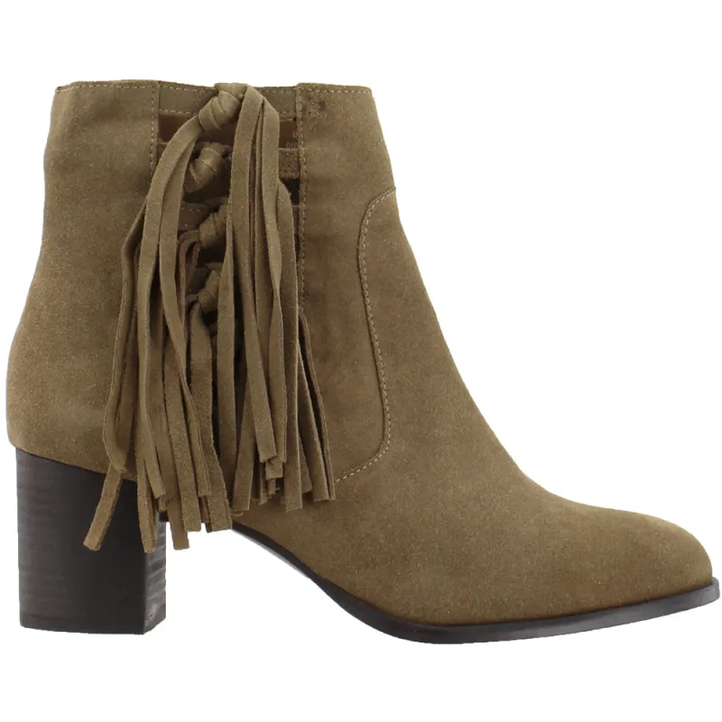 Stroll Through Round Toe Zippered Cowboy Booties made by Coconuts by Matisse