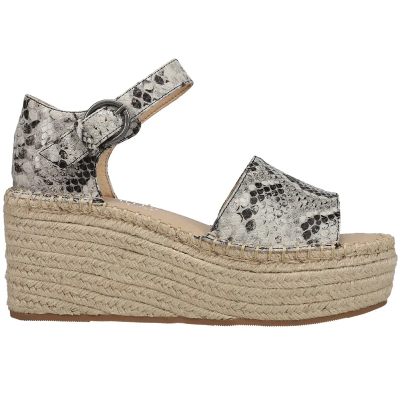 Flirty Snake Ankle Strap Espadrille Wedge Sandals made by Coconuts by Matisse