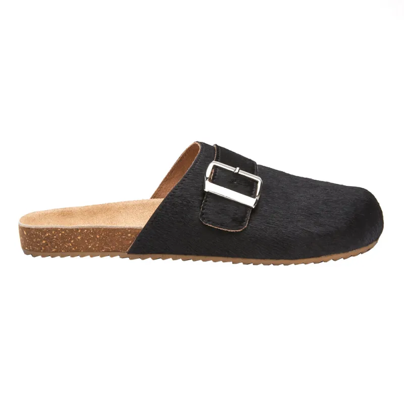 Zella Buckle Mules sold by Shoebacca