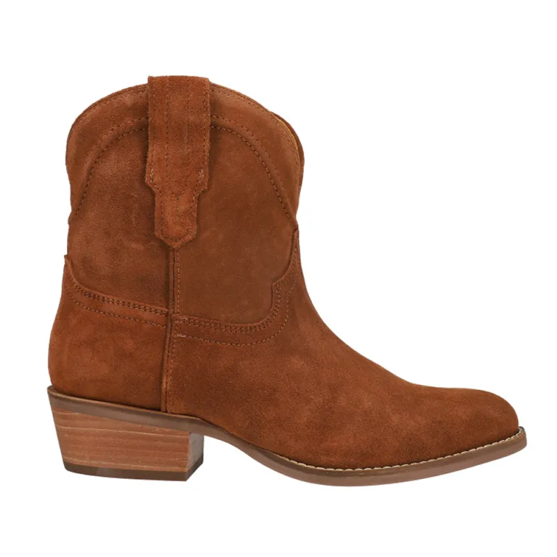 Tumbleweed Roper Round Toe Pull On Cowboy Booties sold by Shoebacca