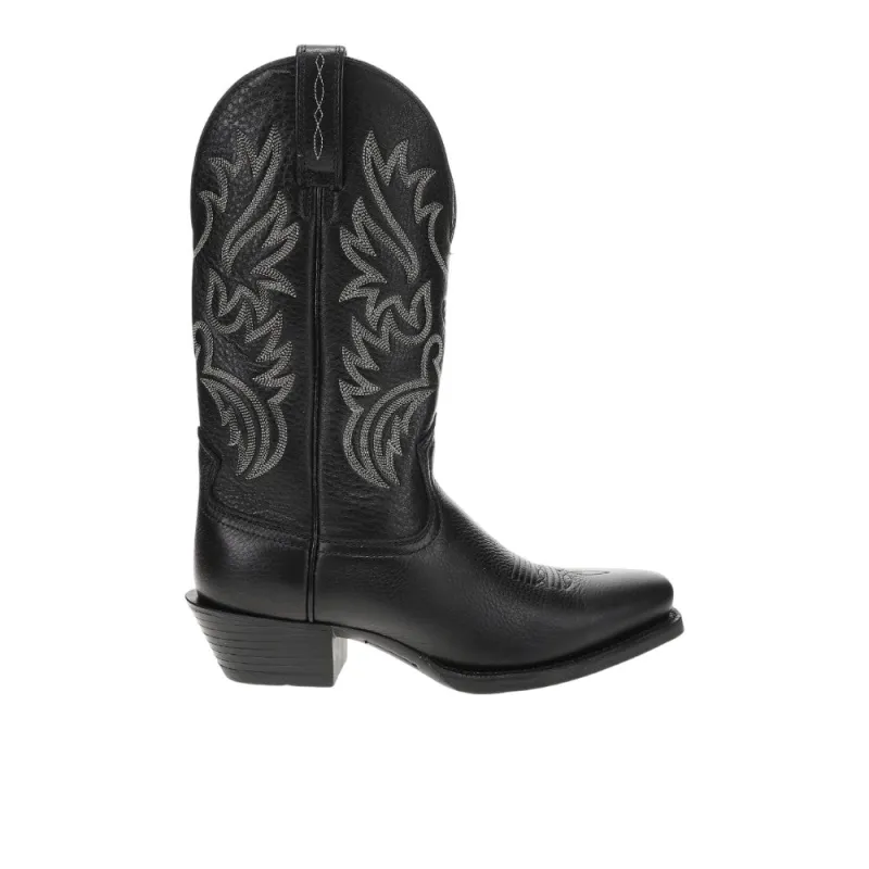 Legend Embroidered Square Toe Cowboy Boots made by Ariat