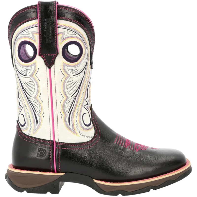 Lady Rebel Square Toe Cowboy Boots made by Durango