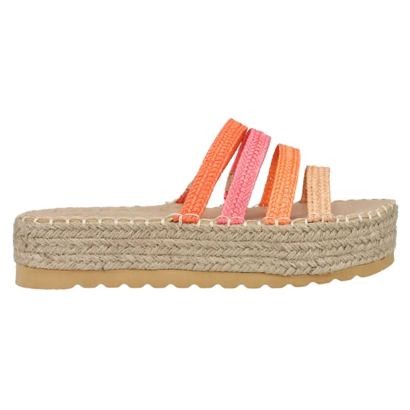 Gwen Platform Espadrille Slide Sandals sold by Shoebacca