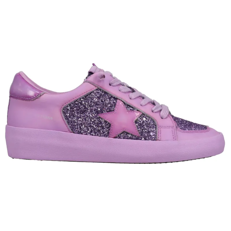 Alexis Glitter Platform Lace Up Sneakers sold by Shoebacca