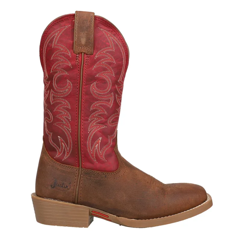 Muley 12 Inch Square Toe Cowboy Boots made by Shoebacca