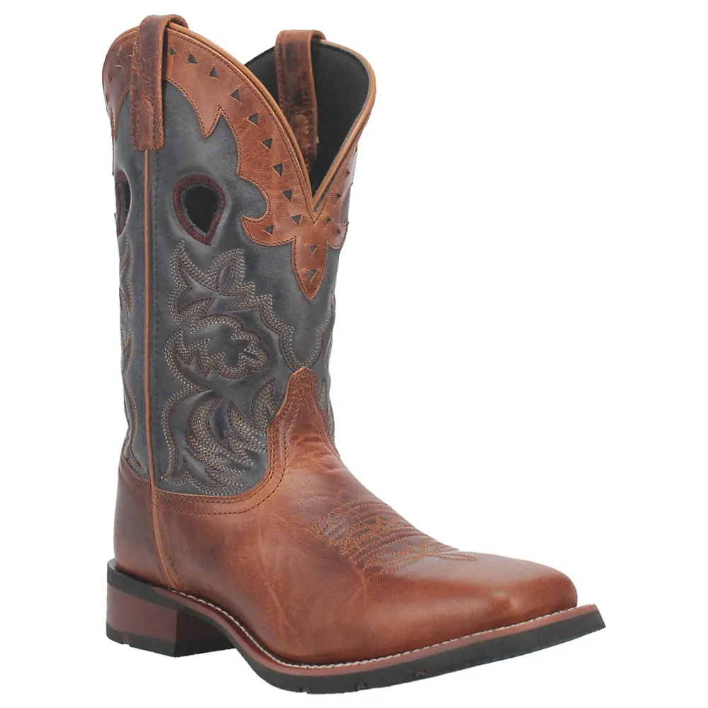 Ross Embroidered Square Toe Pull On Cowboy Boots sold by Shoebacca product image thumbnail 2