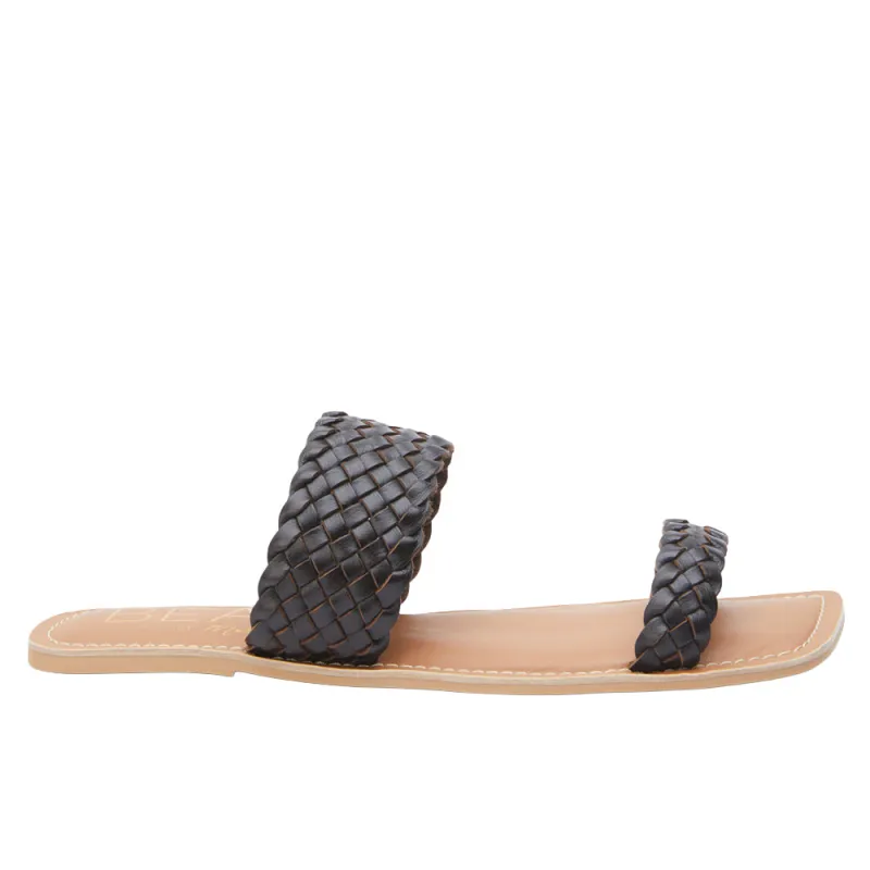 Bikini Flat Slide Sandals sold by Shoebacca