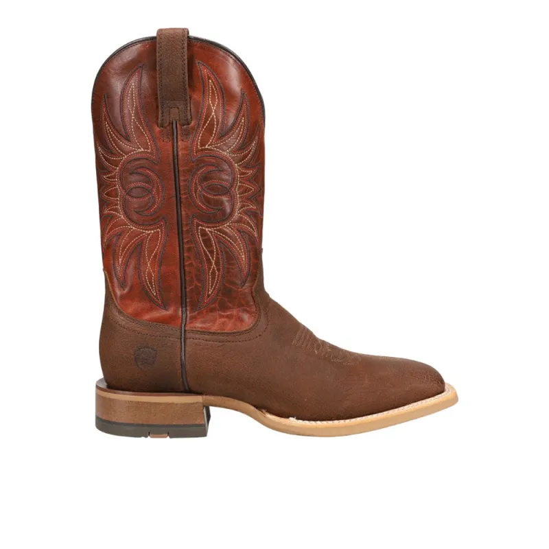 Arena Winner Embroidered Square Toe Pull On Cowboy Boots sold by Shoebacca