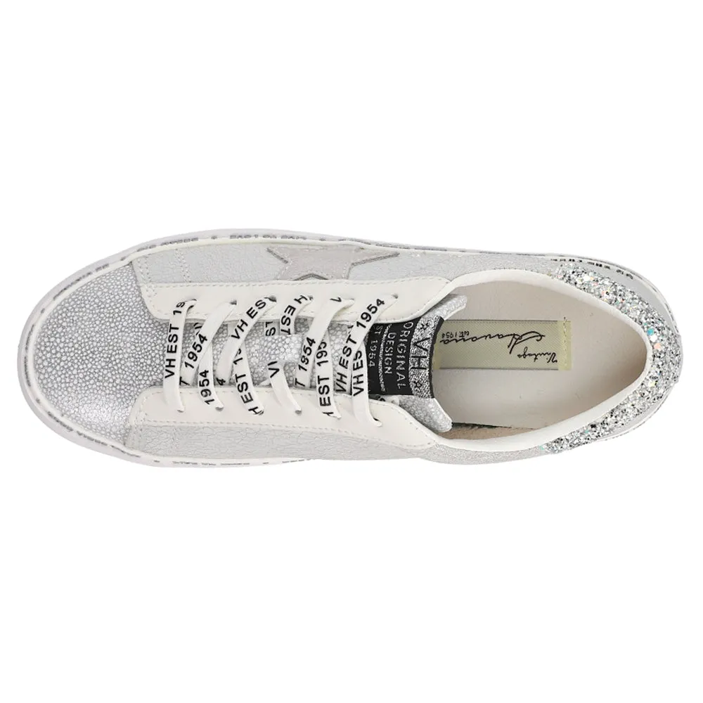 Dalya Glitter Wedge Lace Up Sneakers sold by Shoebacca product image thumbnail 4