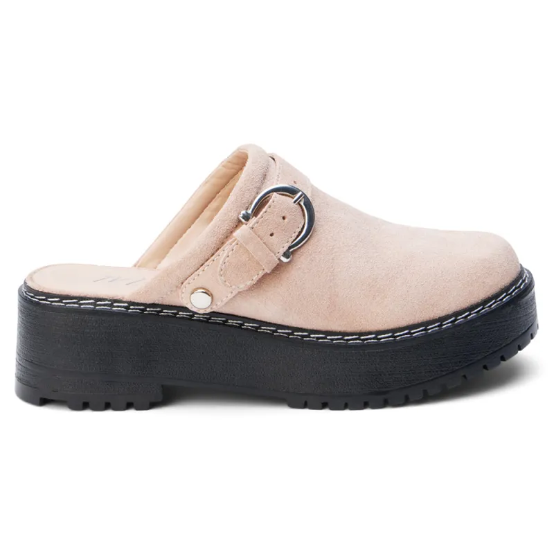 Lenni Platform Mule Clogs sold by Shoebacca