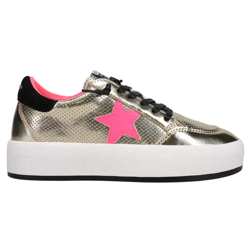Balance Metallic Slip On Platform Sneakers sold by Shoebacca