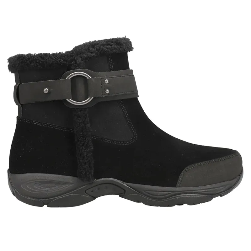 Elinor Mid Round Toe Zippered Booties made by Easy Spirit