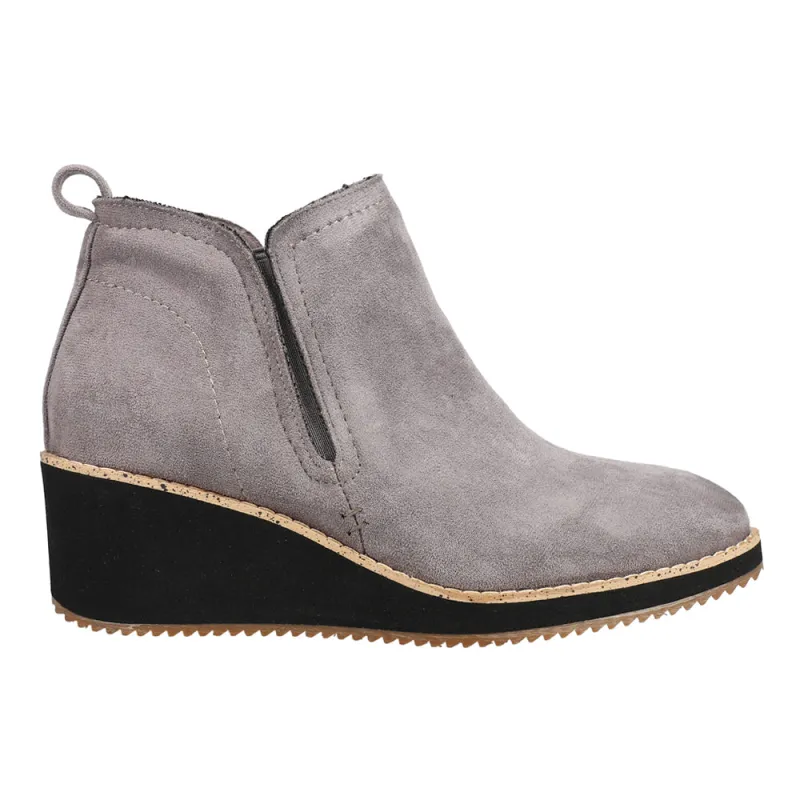 Tomb Round Toe Wedge Bootie sold by Shoebacca