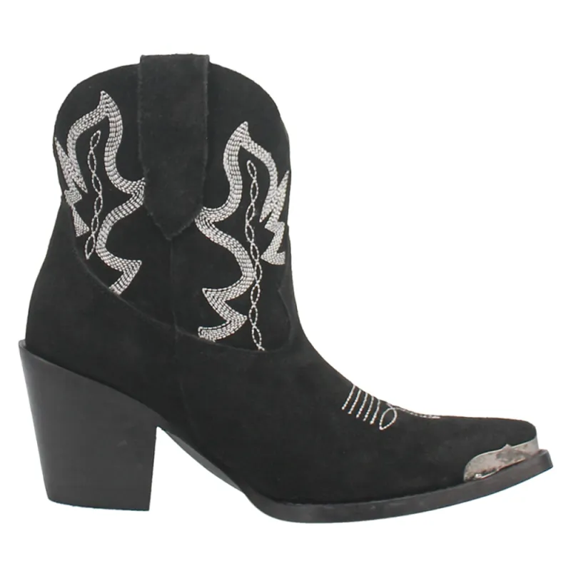Joyride Embroidered Snip Toe Pull On Cowboy Booties sold by Shoebacca