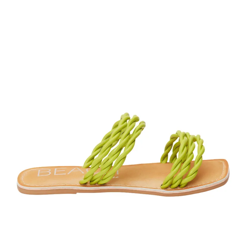 Amalia Braided Slide Flat Sandals sold by Shoebacca